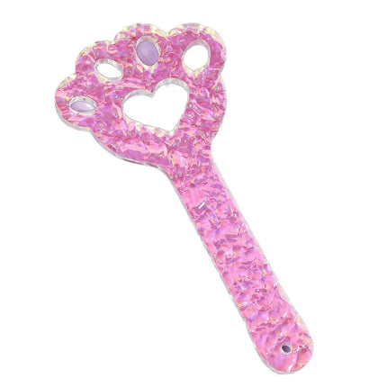 Acrylic Cute Cat Paw Design Cosplay Spanking Paddle Slave Sex Toy for Woman Men Paddle Spank BDSM Sex Whip Fetish Bondage Toys