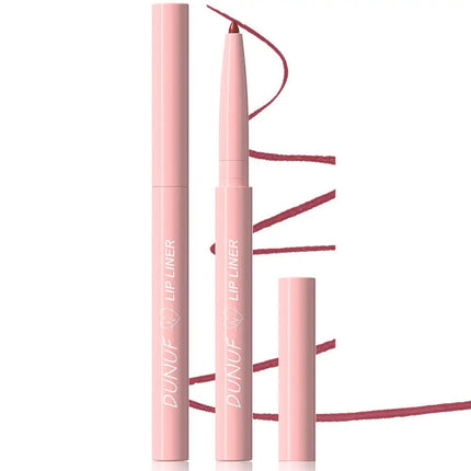 12 Colors Matte Lip Liner Set Long-Lasting Waterproof Lip Pencils with Precise Application Smooth Texture for Defined Lip Contou