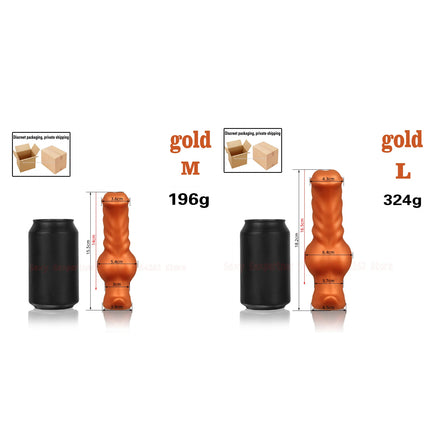 Soft Silicone Dog Dildo Big ButtPlug Stimulation Animal Dildo Fisting Large Anal Sex Toy For Women Men Anal Dilator Masturbation