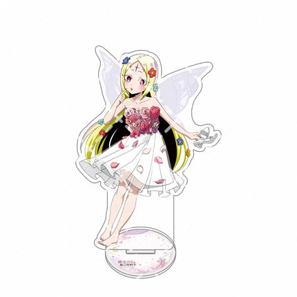 Gushing Over Magical Girls Locomuji White Dress Daisy Acrylic Standkeying, Elf Wings Anime Desk Ornament, Collectible FigureGift