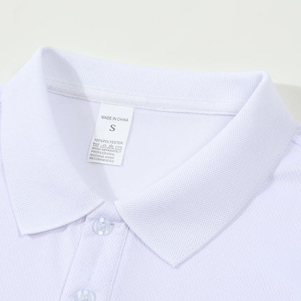 High-end polo shirt, outdoor casual solid color T-shirt, quick-drying golf shirt, lightweight breathable top, unisex T-shirt sle