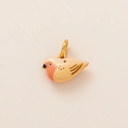 Simple style cute small animal series pendant fox stainless steel accessories gold plated