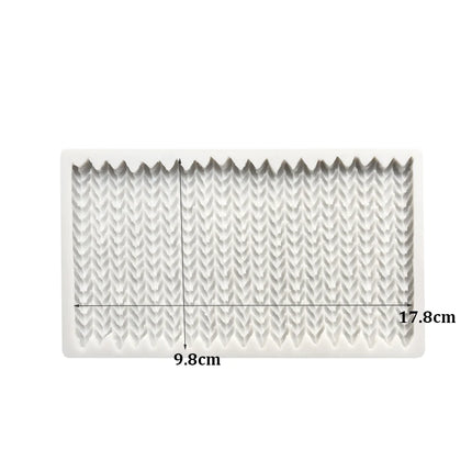 Knitted Sweater Silicone Sugarcraft Mold Cupcake Baking Fondant Cake Decorating Tools
