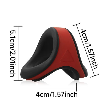 Cock Penis Ring Reusable Delay Ejaculation Stronger Erection Sex Toys Adult Supplies Linen Nozzle Ring Cock Sex Toys For Men