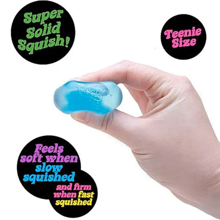 @Nee-Doh Nice Cube Super Solid Squishy Stress Relief Toy Soft Squeeze Fidget Toy for Office Anxiety Relief  Adults Gifts