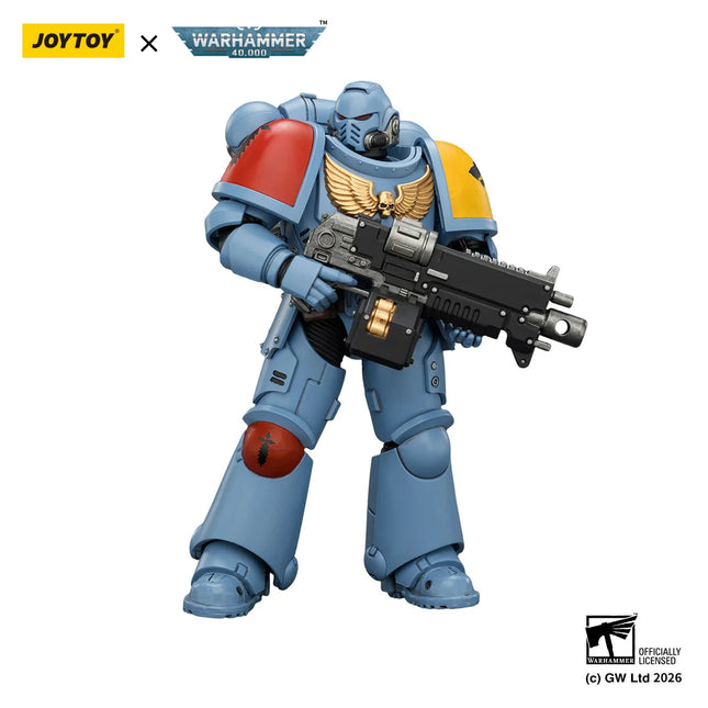 [IN STOCK]JOYTOY Warhammer 40K 1/18 Action Figures Intercessor with Bolt Rifle, Bolt Pistol and Chainsword Anime Model Toys
