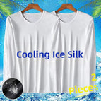 M [recommendation 40-50kg] / Long sleeves-mesh [pure color] white + white