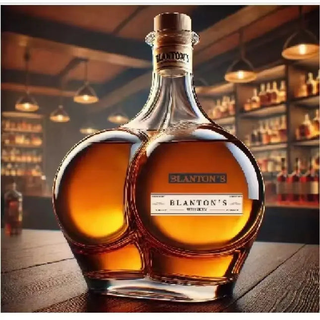 Whiskey Glass Decanter Novelty Statue - Home Decorations Wine Container for Alcohol - Liquor Bottle Wine Bottle