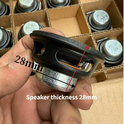 SOTAMIA 2pcs 50mm Strong Magnetic Full Range Speaker 4 Ohm 5W Household Portable Music Audio DIY Bluetooth Speaker Modification