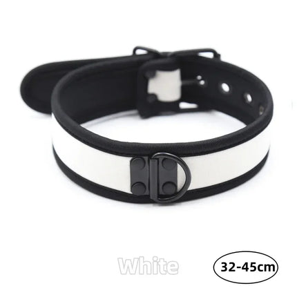 Exotic Accessories Dog Slave Bondage Neoprene Necklace Fetish Puppy Play Collar Punk Harness Flirting Sexy Products For Couples