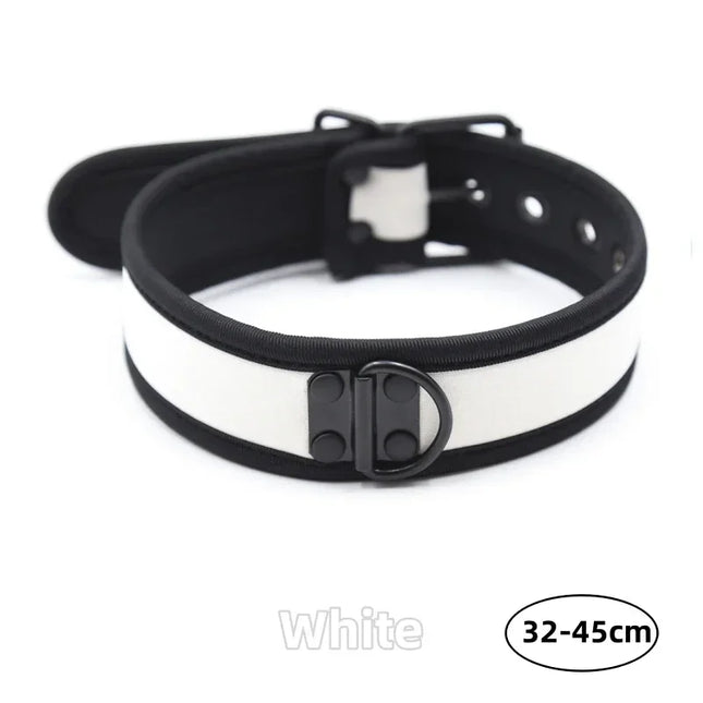 Exotic Accessories Dog Slave Bondage Neoprene Necklace Fetish Puppy Play Collar Punk Harness Flirting Sexy Products For Couples