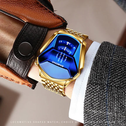 BINBOND New Casual Unique Digital Clock Men Luxury Watch Automatic Watches Mens Gold Fashion Quartz Wristwatches Montre Homme 01