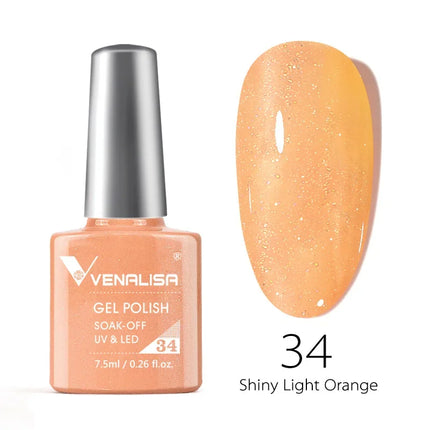 7.5ml Venalisa Nail Gel Polish HEMA FREE TPO FREE Full Coverage Semi Permanent Soak Off UV LED Gel Nail Polish Gel Varnish