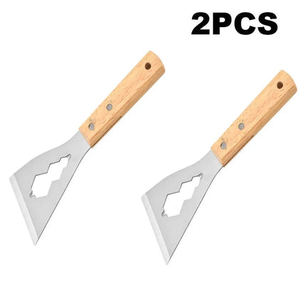 Multi-functional Shovel Thickened Stainless Steel Long Handle Shovel Kitchen Cleaning Tool Household Shovel for Scraping Dust