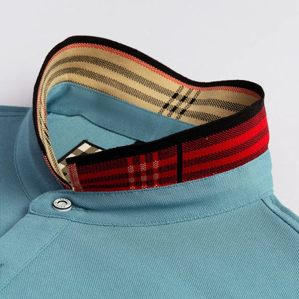 2025 new luxury men's short-sleeved summer high-quality designer boutique brand embroidered polo shirt business casual T-shirt