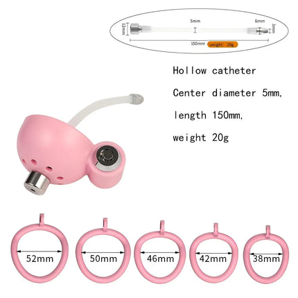 ABS Male Chastity Cage with Urethral Sounds Anti Pinch Hidden Lock Invisible Kit for Adult Men Fetish Play Cock Cage BDSM Device