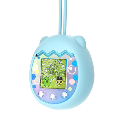 Silicone Comprehensive Protection Case Cartoon Animal Shaped E-pet Machine Protector Waterproof with Lanyard for Tamagotchi Pix