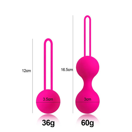 Silicone Smart Geisha Kegel Ball Beads Vaginal Ball Sex Toys for Women Simulator Vagina Chinese Ben Wa Ball Tightening Exerciser