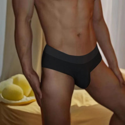 Cotton material men's triangle pants sexy solid color men's underwear sports underwear