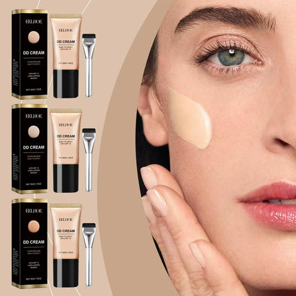 Face Foundation Liquid Waterproof Oil Control Matte Long Lasting Concealer Brightening Full Coverage DD Cream Makeup Cosmetics