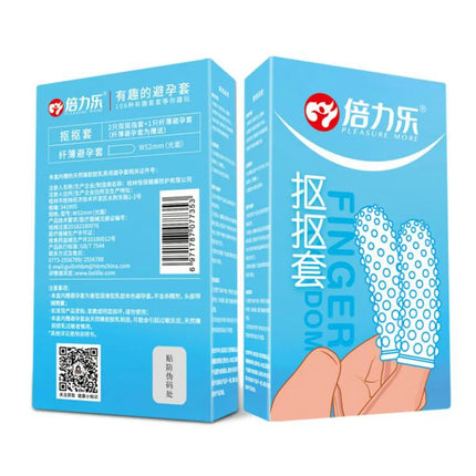 Finger Condoms Safer Penis Sleeve High Elasticity Orgasm Sleeve Anal Stimulation Sex Product Time Delay Sex Toys for Adult
