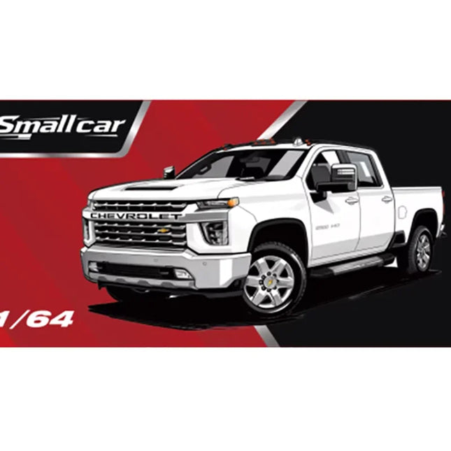 Smallcar 1:64 Silverado American Pickup Truck Alloy Car Model Collectibles Static Finished Ornaments Adult Gift Hobby & Toys