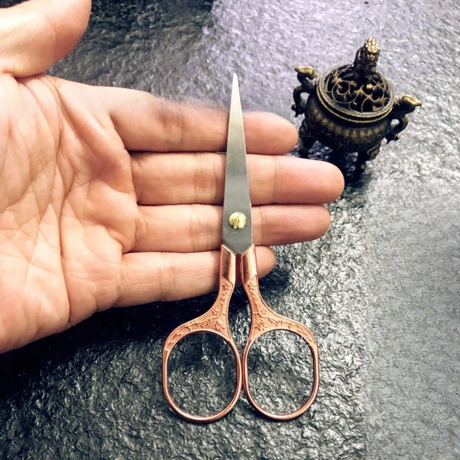 1pc Genuine Stainless Steel Nail Scissor Retro Finger Toe Dead Skin Remover Makeup Tool Nail Multi-Function Manicure Tool