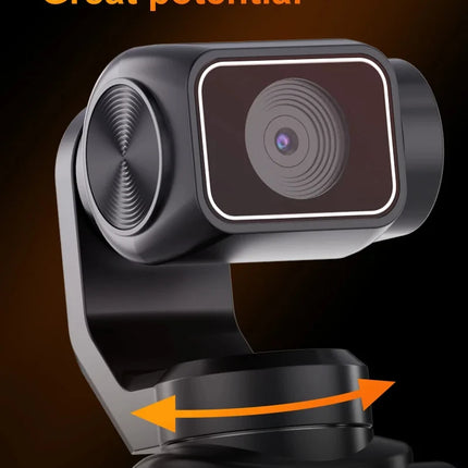 4K Ultra HD Action Camera 330° Face Tracking Gimbal Stabilizer 1.72 Inch Touch Screen 64MP Pocket Digital Camera WiFi Sports Cam