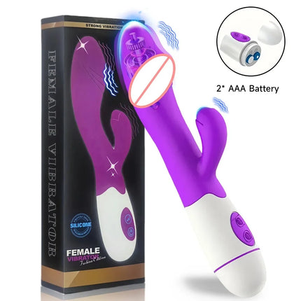 Female vibrator, featuring powerful clitoral stimulation function, female vaginal squeezing massage vibrator, adult pleasure sex