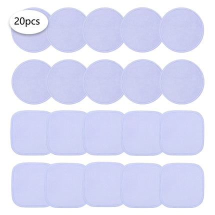10 /20/30 Reusable Makeup Remover Pads, a Gentle Facial Cleansing Sponge Suitable for All Skin Types, Odorless, Beauty Tool