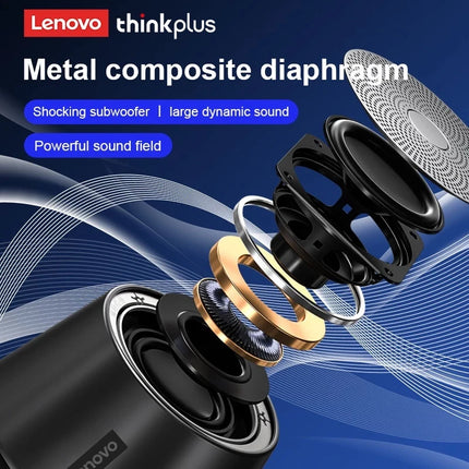 Original Lenovo K3 Pro With Deep Bass Sound Bluetooth 5.3 Speaker Big Audio Outdoor Soundbox Music Portable Camping Loudspeaker
