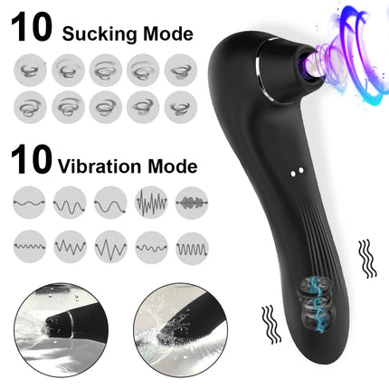 Sucking Sex Toys Vibrator for Women Clitoris Stimulator Female Nipple Oral Blowjob Vacuum Clit Sucker Adult Toy for Women