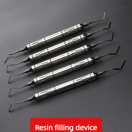 Dental Resin Filling & Shaping Tool Set, Composite Restoration Instrument with Carver, Polisher & Placement Kit.