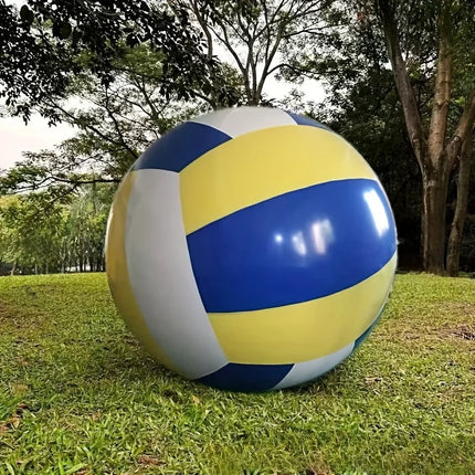 1pc Durable PVC Jumbo Inflatable Volleyball - Perfect for Family Gatherings, Indoor & Outdoor Play, Beach Parties & Sports Event
