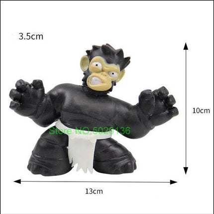 Goo Colorful Hero Jit Zu Hulk Squeeze Toys Galaxy Cool Squishy LOLS Doll Slow Rising Stress Relief Toys For Baby Kids Xmas Gift