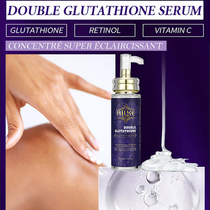 AILKE Glutathione 5-in-1 Women Skin Care Kit, With Body Lotion,  Serum, Dark Spot Removal Cream, Body Cream, Brightening Soap