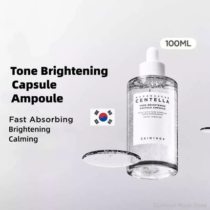 Korean Centella Ampoule Series, Poremizing Fresh, Brightening, Intensive Face Pore Care Soothing Serum Skincare Products 100ml