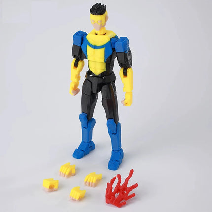 3D Printed Dummy 13 Invincible Boy Titan Model Multi-jointed Movable Action Figure Desktop Ornament Animation Model For Kids Fan