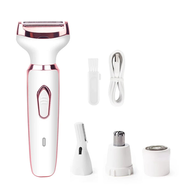Electric Hair Remover Painless Body Leg Face Bikini Shaver For Women Underarm Hair Removal Machine Rechargeable Portable Trimmer