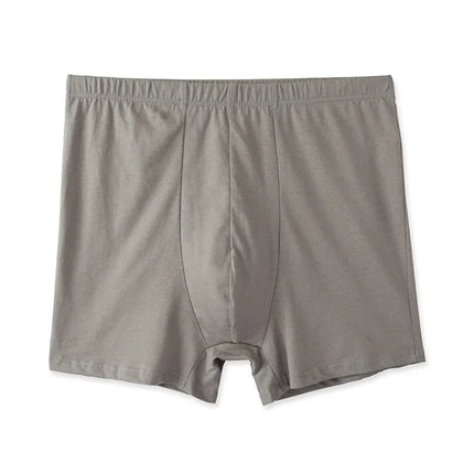 4PCS 100% Cotton Men's Boxer Pantie Lot Underpant Loose Large Short Cotton Plus Size Underwear For Mens Boxer Male 8XL 9XL 10XL