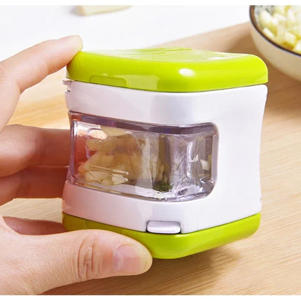 Multifunction Vegetable Dicer Garlic Presser Crusher Plastic Eco Friendly Ginger Slicer Mincer Chopper Kitchen Gadget for Salad