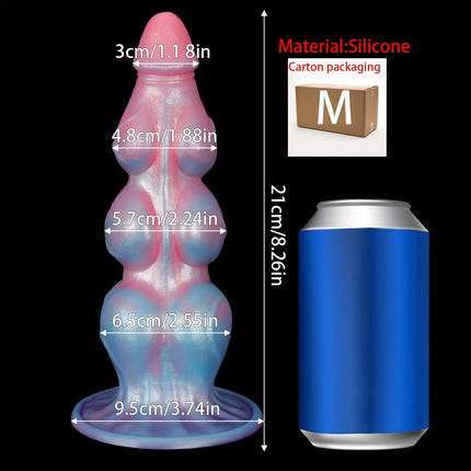4 sizes oversized dog knot dildo, female masturbation anal dildo, vaginal massager anal dilator, female male gay, adult sex toy