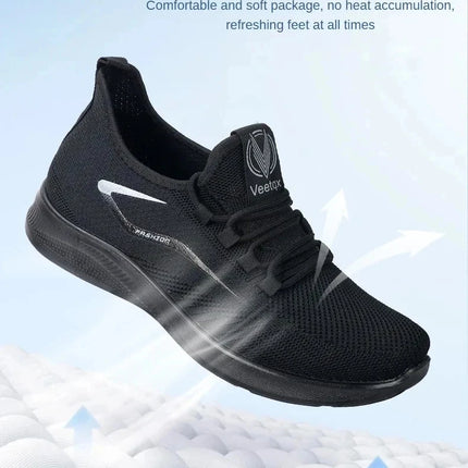 Clearance Sale Free Shipping Men's Shoes Casual Athletic Shoes Breathable Mesh Sneakers Non-Slip Men's Spring Casual Footwear Af