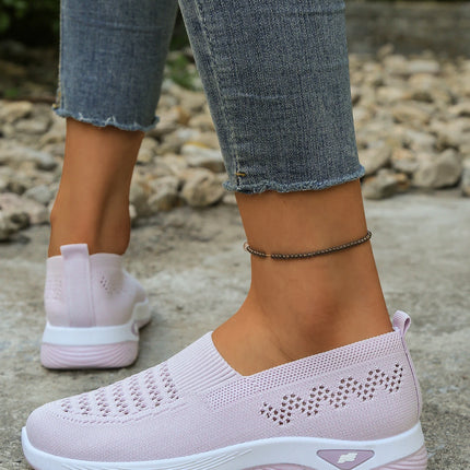 Fashionable casual single shoes, breathable and comfortable women's shoes, sports vulcanized shoes, anti-slip flat shoes