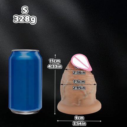 5 sizes Silicone Dildos Butt Plug Thick Anal Plug Realistic Huge Thick Dildo With Suction Cup Adults Toys Sex Toys For Women Man