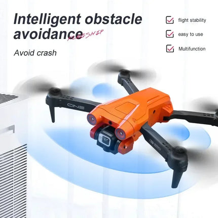 NEW i3 Pro Foldable Quadcopter Drone: 4K HD Dual Camera, Optical Flow, RC Toy with Gifts
