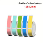 5 rolls mix color