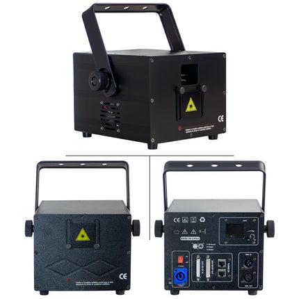 4W 6W 8W Stage 3D Animation Scanner RGB 20Kpps Laser Light With ILDA APP DMX For Bar Disco Christmas Party Wedding Show Light
