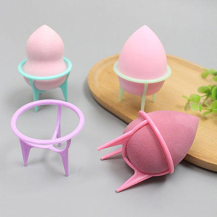 1 Pcs Beauty Sponge Drying Stand Holder Makeup Powder Puff Storage Rack Make Up Puff Rack Drying Hanger Makeup Tools
