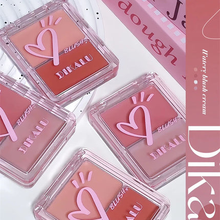 Water Light Peach Cream Blush Milk Pink Cream Natural Cheek Tint Brighten Waterproof Face Contouring Orange Blush Palette Makeup